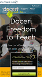 Mobile Screenshot of doceri.com
